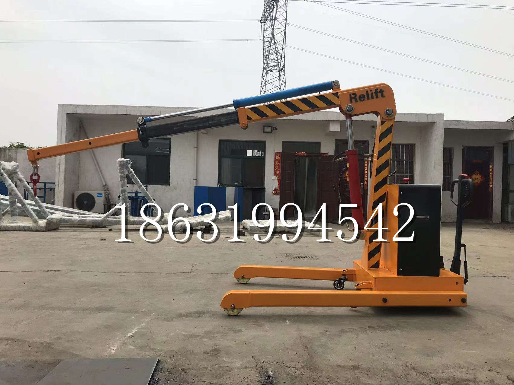 西城区久征定做3吨三轮随车吊 农用园林绿化移树吊 平板工程用小吊机