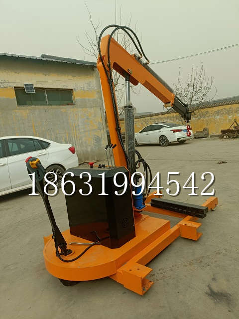 西城区自卸车厢随车吊 自制轮式四不像起重机 四驱平板吊 5吨 贵盛